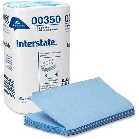 GP INTERSTATE Paper Towels, Blue, 9 PK GPC00350